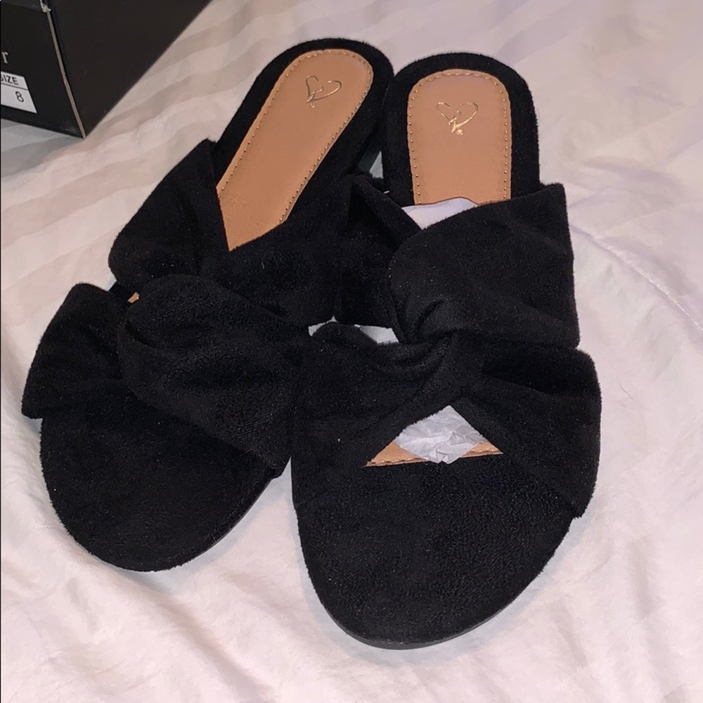 Windsor’s Twist sandal BLACK US 8 true to size